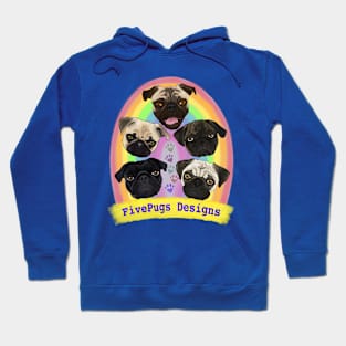 FivePugs Designs Hoodie